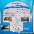 Tour plan of the Paris Sewer Museum and what you'll see